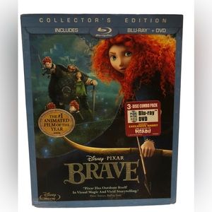 Brave Collectors Edition blue ray plus DVD bonus features 2012